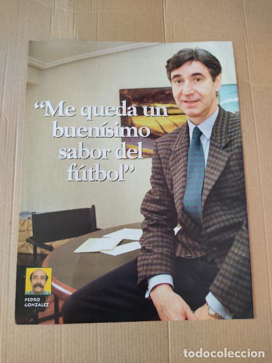 Coleccionismo deportivo: GARATE ATLETICO MADRID TIPO POSTER 1PAG REVISTA FUTBOL FANTASTICO A&Ntilde;OS 90 RONALDO INTER MILAN BRASIL