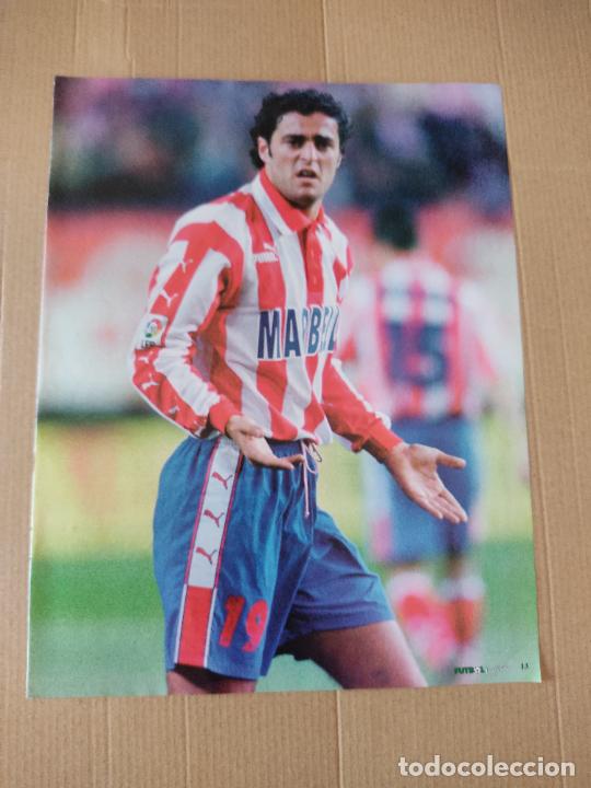 Sammelleidenschaft Sport: KIKO ATLETICO MADRID POSTER 1 PAG REVISTA FUTBOL FANTASTICO A&Ntilde;OS 90 + ENTREVISTA