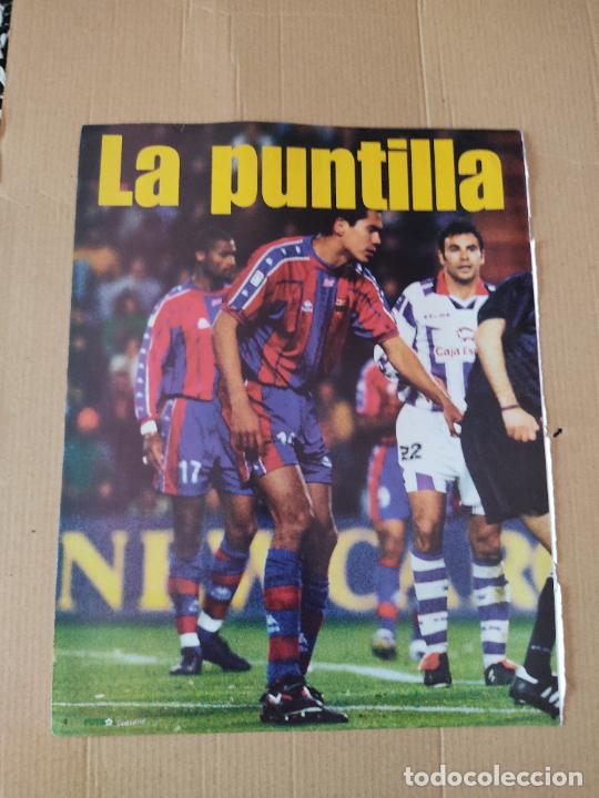 Sammelleidenschaft Sport: GIOVANNI SILVA BARCELONA BAR&Ccedil;A QUEVEDO VALLADOLID POSTER 1 PAG REVISTA FUTBOL FANTASTICO A&Ntilde;OS 90