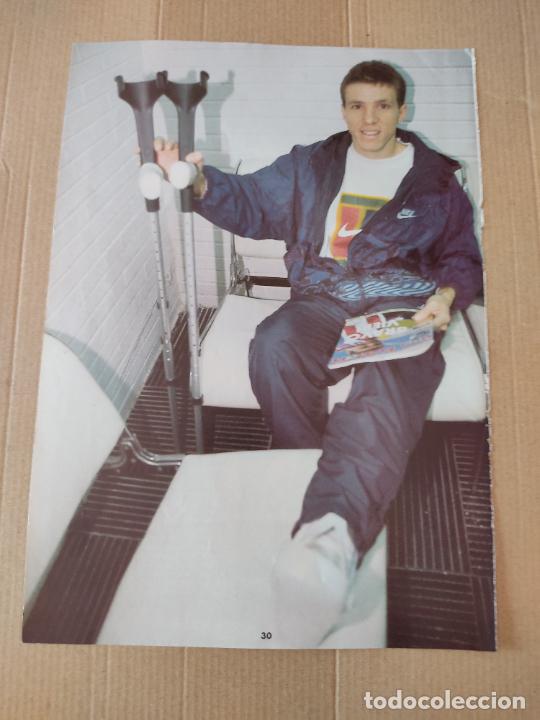 Sammelleidenschaft Sport: JUNINHO ATLETICO MADRID POSTER 1 PAG REVISTA DON BALON A&Ntilde;OS 90 + REPORTAJE JUAN SANCHEZ CELTA VIGO