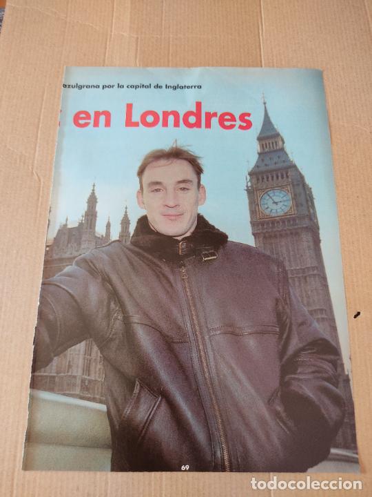 Sammelleidenschaft Sport: ALBERT FERRER CHELSEA BARCELONA BAR&Ccedil;A POSTER 1 PAG REVISTA DON BALON A&Ntilde;OS 90 + REPORTAJE