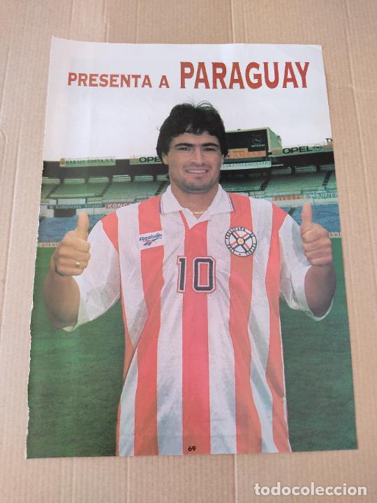 Sammelleidenschaft Sport: TORO ACU&Ntilde;A PARAGUAY ZARAGOZA TIPO POSTER 1 PAG REVISTA DON BALON + REPORTAJE MUNDIAL 98 CHILAVERT