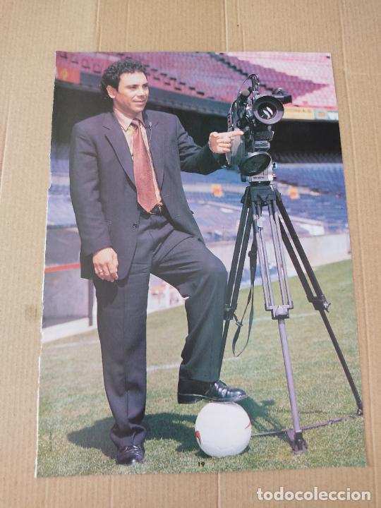 Sammelleidenschaft Sport: HUGO SANCHEZ REAL MADRID MEXICO POSTER 1 PAG REVISTA DON BALON A&Ntilde;OS 90