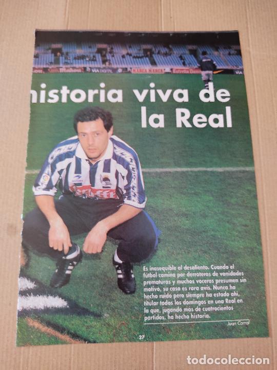 Sammelleidenschaft Sport: FUENTES REAL SOCIEDAD POSTER 1 PAG REVISTA DON BALON A&Ntilde;OS 90 + REPORTAJE