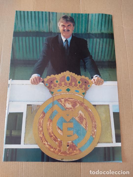 Coleccionismo deportivo: GUUS HIDDINK REAL MADRID ENTRENADOR POSTER 1 PAG REVISTA DON BALON A&Ntilde;OS 90 + ENTREVISTA