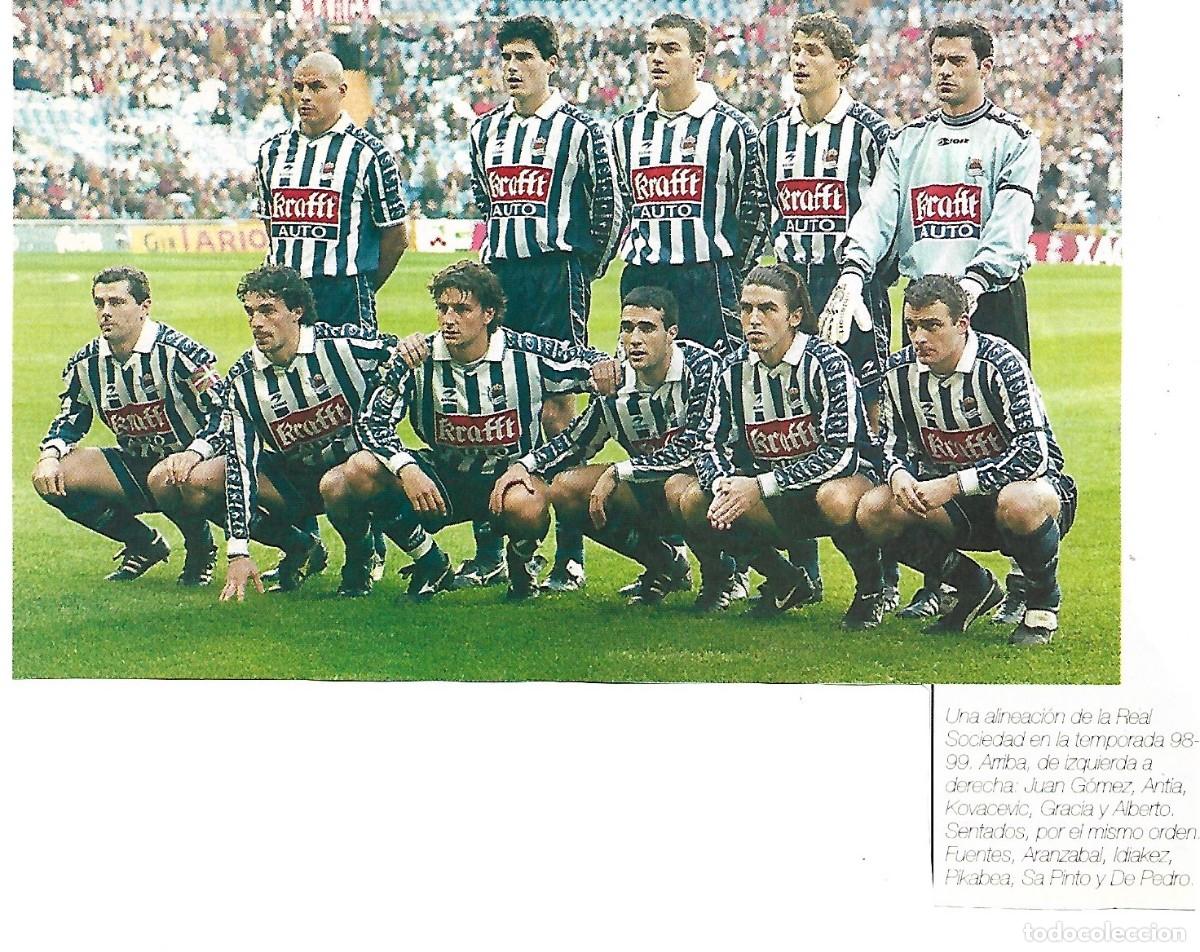Sammelleidenschaft Sport: REAL SOCIEDAD: Recorte de la temporada 98-99