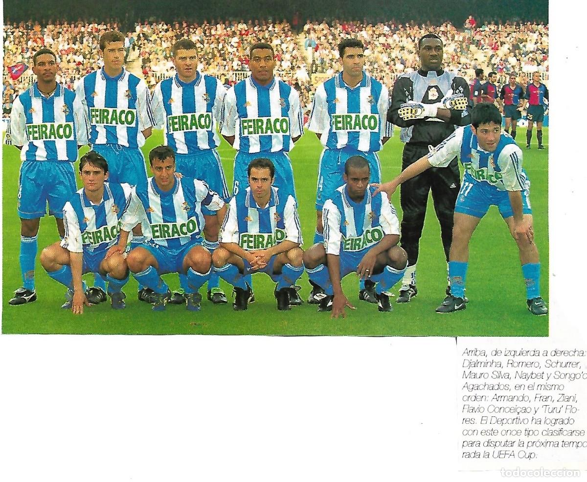 Sammelleidenschaft Sport: DEPORTIVO DE LA CORU&Ntilde;A: Recorte de la temporada 98-99