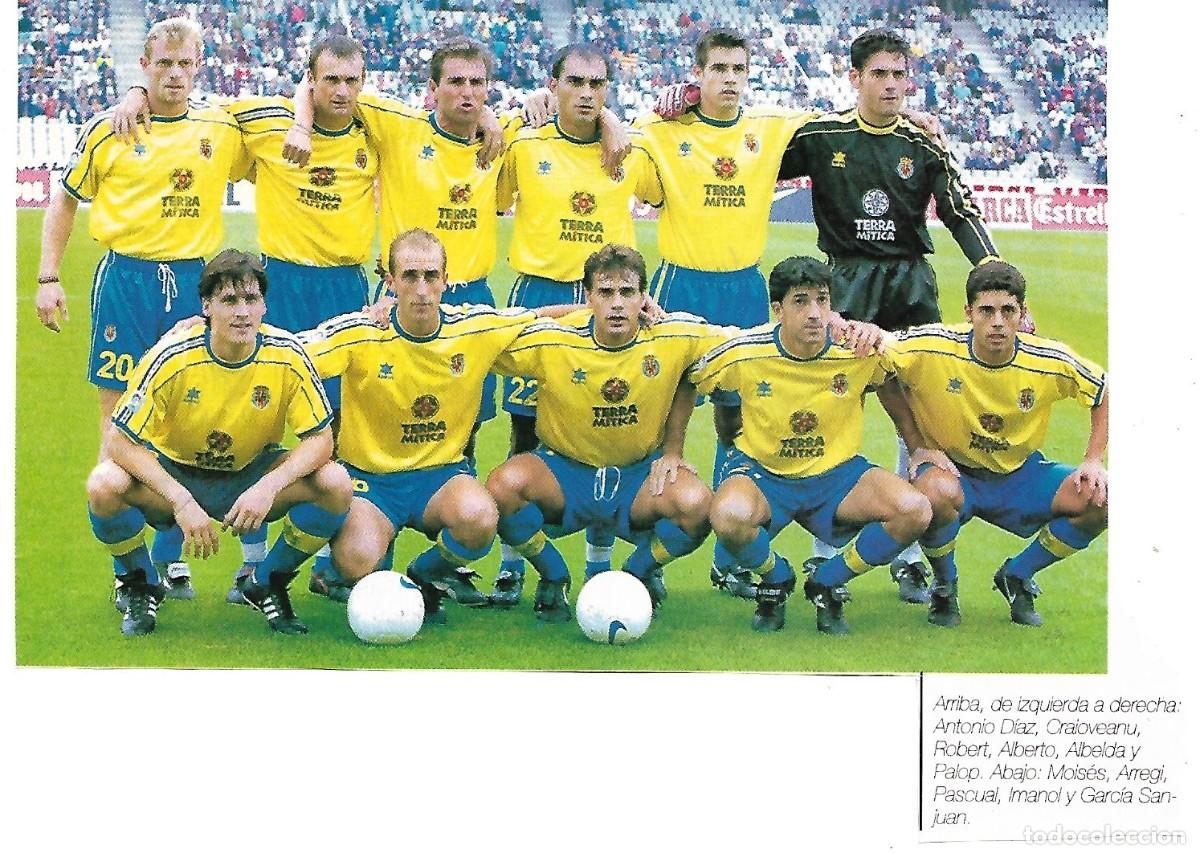 Coleccionismo deportivo: VILLARREAL CF: Recorte de la temporada 98-99