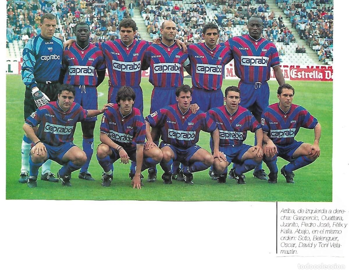 Coleccionismo deportivo: EXTREMADURA CF: Recorte de la temporada 98-99