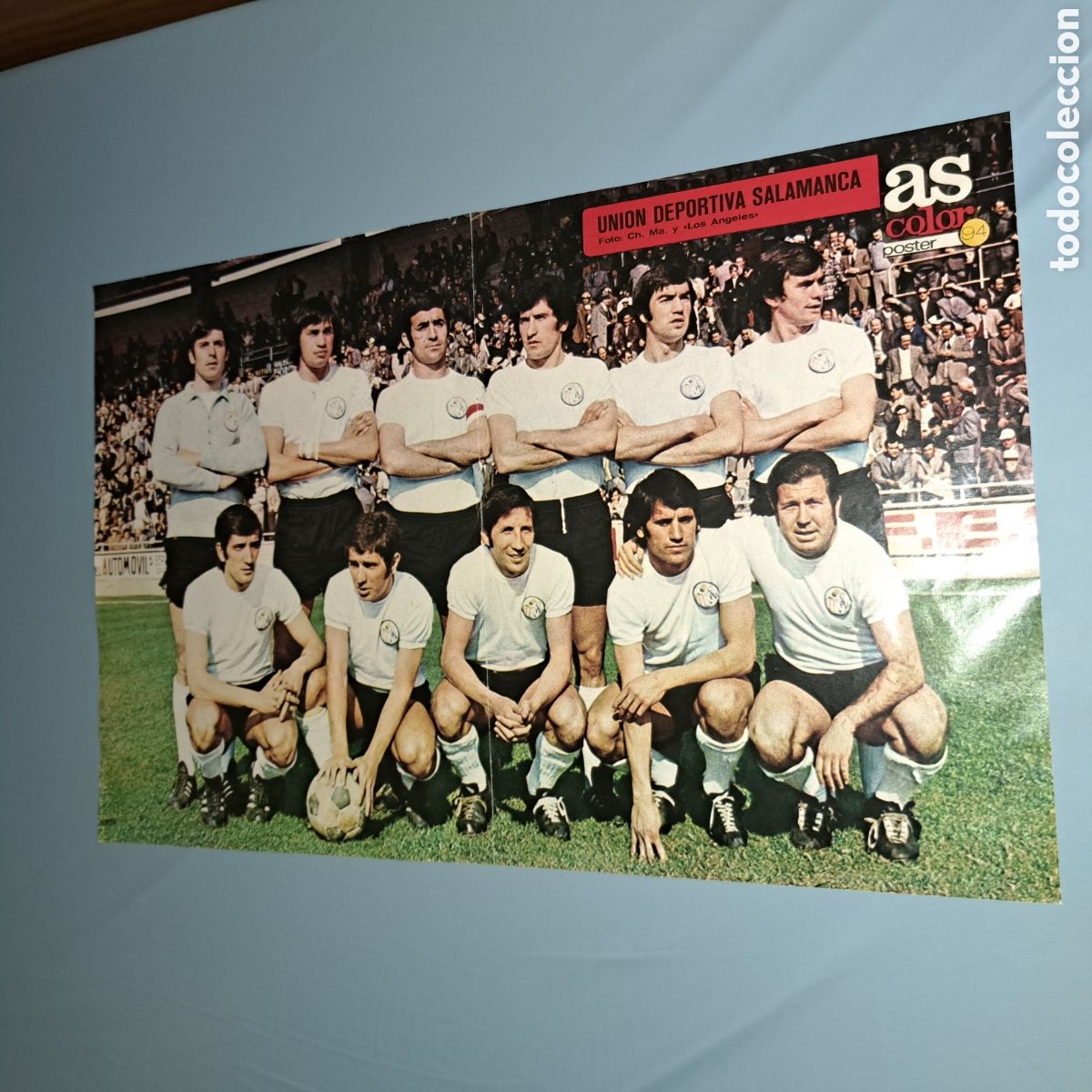 Collectionnisme sportif: U.D. SALAMANCA - TEMP. 1972-73 - POSTER AS COLOR