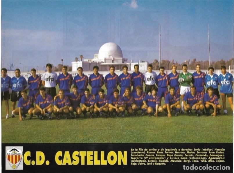 Collectionnisme sportif: CLUB DEPORTIVO CASTELL&Oacute;N: Minip&oacute;ster de la temporada 93-94