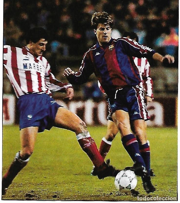Coleccionismo deportivo: BAR&Ccedil;A: Recorte de LAUDRUP. 1993 - Foto 1