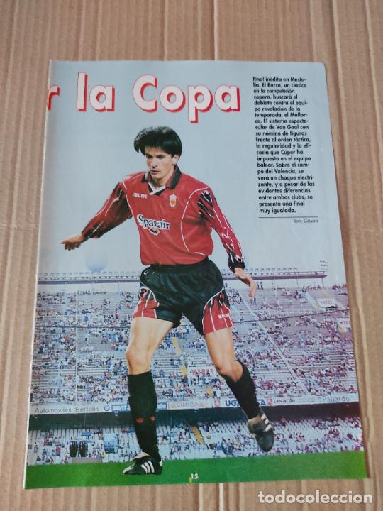 Collezionismo sportivo: STANKOVIC REAL MALLORCA TIPO POSTER 1 PAG REVISTA DON BAL&Oacute;N A&Ntilde;O 1998 + REPORTAJE BARCELONA COPA REY