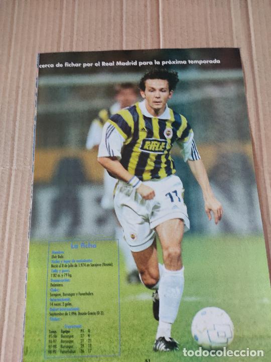 Collezionismo sportivo: ELVIR BALIC FENERBAHCE BOSNIA POSTER 1 PAG REVISTA DON BAL&Oacute;N A&Ntilde;O 1999 REPORTAJE FICHAJE REAL MADRID