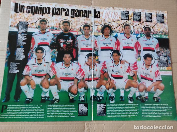 Collezionismo sportivo: REAL MALLORCA TIPO POSTER 2 PAG REVISTA FUTBOLMANIA A&Ntilde;OS 90 + REPORTAJE COPA BARCELONA BAR&Ccedil;A