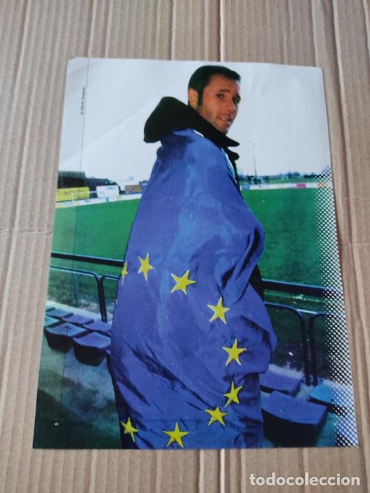 Collezionismo sportivo: JEAN MARC BOSMAN LEY BOSMAN POSTER 1 PAG REVISTA PC FUTBOL 5.0 A&Ntilde;OS 90