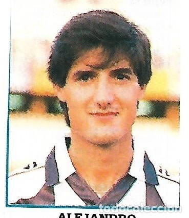 Collezionismo sportivo: CD. CASTELL&Oacute;N: Recorte de ALEJANDRO. 1989