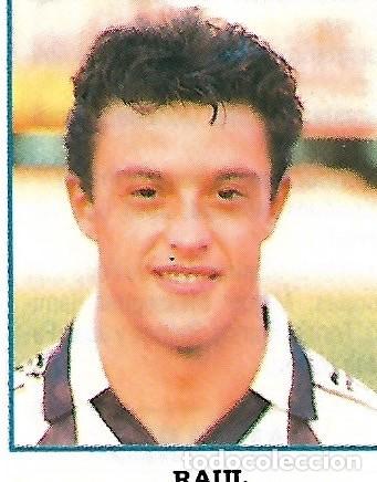 Collezionismo sportivo: CD. CASTELL&Oacute;N: Recorte de RA&Uacute;L. 1989