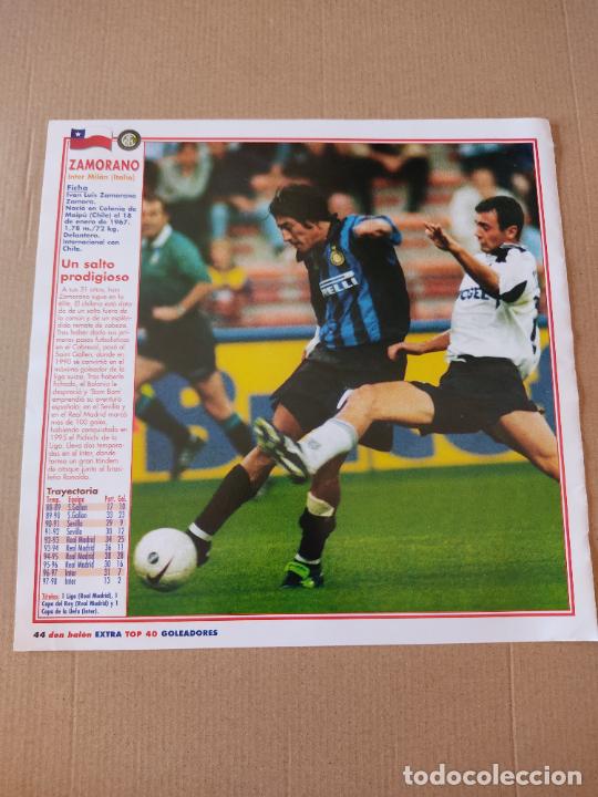 Collezionismo sportivo: IVAN ZAMORANO INTER MILAN GEORGE WEAH MILAN DOBLE POSTER 1 PAG REVISTA DON BALON A&Ntilde;OS 90