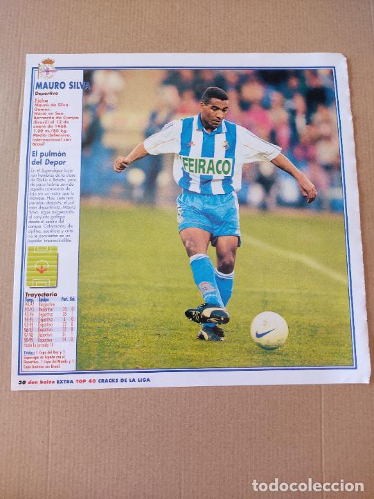Carte Autographiée Mauro Silva – Deportivo La Corogne – Brésil – Originale