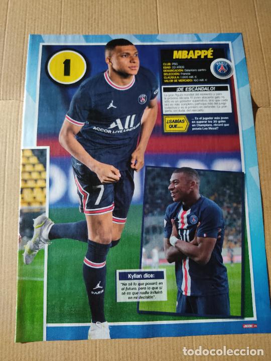 Coleccionismo deportivo: KYLIAN MBAPPE PSG PARIS SAINT GERMAIN TIPO POSTER 1 PAG REVISTA JUGON