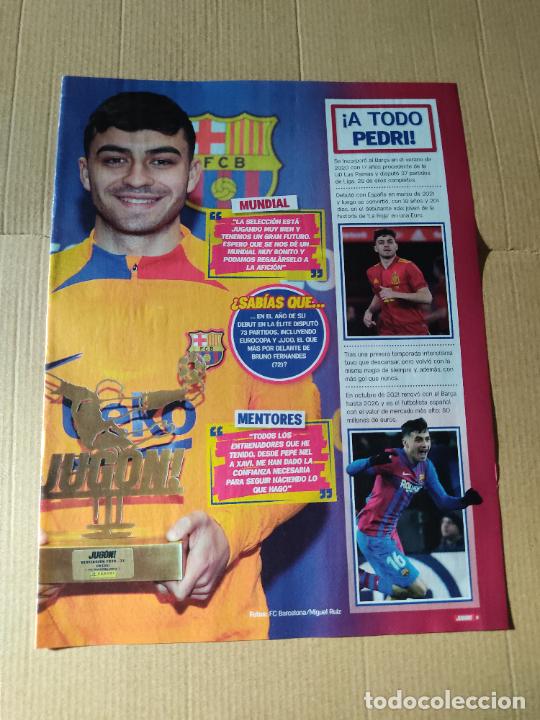 Collezionismo sportivo: PEDRI BARCELONA BAR&Ccedil;A TIPO POSTER 1 PAG REVISTA JUGON ESPA&Ntilde;A SELECCI&Oacute;N ESPA&Ntilde;OLA KOKE FERRAN BUSQUETS