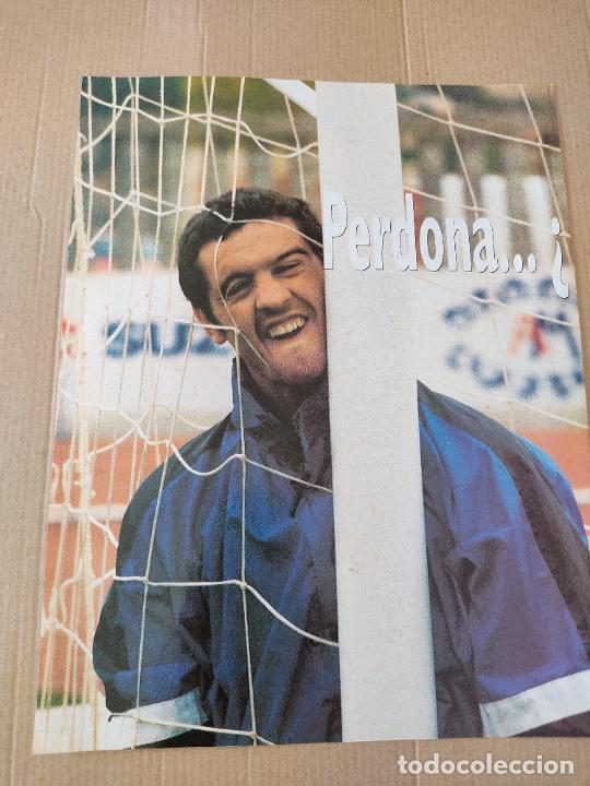 Collezionismo sportivo: CASTA&Ntilde;O NUMANCIA POSTER 1 PAG REVISTA LIDER A&Ntilde;OS 90 + ENTREVISTA LEO RAMOS SALAMANCA LEONARDO