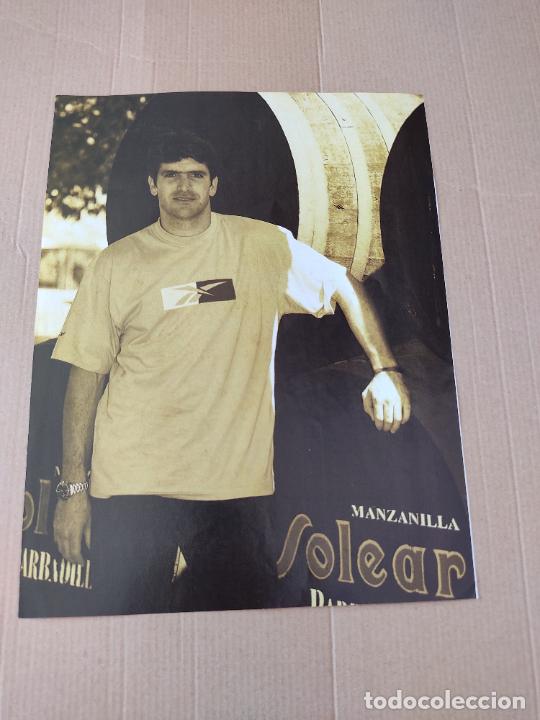 Collezionismo sportivo: FERNANDO REAL BETIS CAMISETA PUBLICIDAD REEBOK POSTER 1 PAG REVISTA LIDER A&Ntilde;OS 90