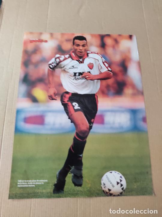Collezionismo sportivo: CAF&Uacute; ROMA POSTER CARTEL 1 PAG REVISTA SOLO GOLES A&Ntilde;OS 90