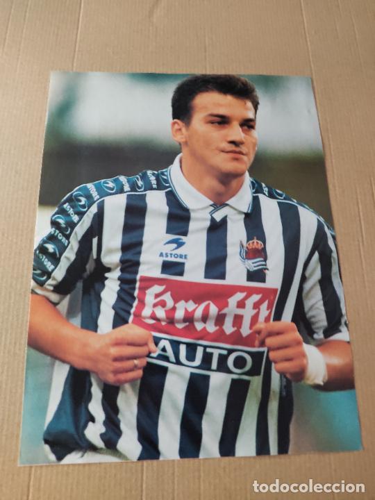 Collezionismo sportivo: DARKO KOVACEVIC REAL SOCIEDAD POSTER CARTEL 1 PAG REVISTA SOLO GOLES A&Ntilde;OS 90