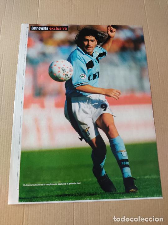 Collezionismo sportivo: MARCELO SALAS LAZIO POSTER CARTEL 1 PAG REVISTA SOLO GOLES A&Ntilde;OS 90