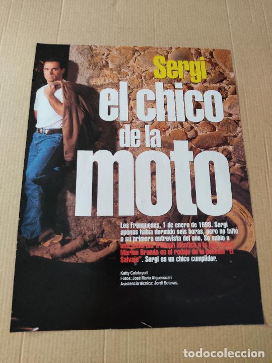 Collezionismo sportivo: SERGI BARJUAN BARCELONA BAR&Ccedil;A TIPO POSTER CARTEL 1 PAG REVISTA SOLO GOLES A&Ntilde;OS 90