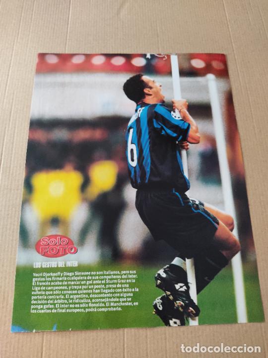 Collezionismo sportivo: DJORKAEFF INTER MILAN POSTER CARTEL 1 PAG REVISTA SOLO GOLES A&Ntilde;OS 90 + NEUVILLE THOMAS SCHNEIDER