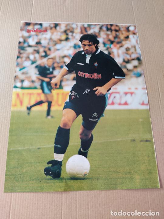 Sammelleidenschaft Sport: MOSTOVOI CELTA VIGO POSTER CARTEL 1 PAG REVISTA SOLO GOLES A&Ntilde;OS 90 + NEDVED ENGONGA VIERI SIVIERO..
