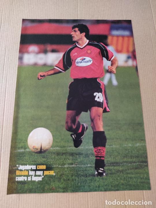 Sammelleidenschaft Sport: MIGUEL ANGEL NADAL REAL MALLORCA POSTER CARTEL 1 PAG REVISTA SOLO GOLES A&Ntilde;OS 90 + ENTREVISTA