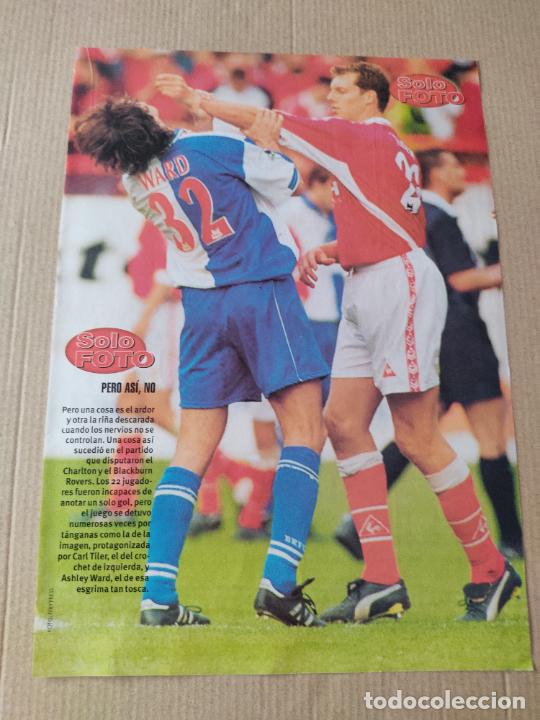 Sammelleidenschaft Sport: CARL TILER ASHLEY WARD CHARLTON BLACKBURN ROVERS POSTER CARTEL 1 PAG REVISTA SOLO GOLES A&Ntilde;OS 90