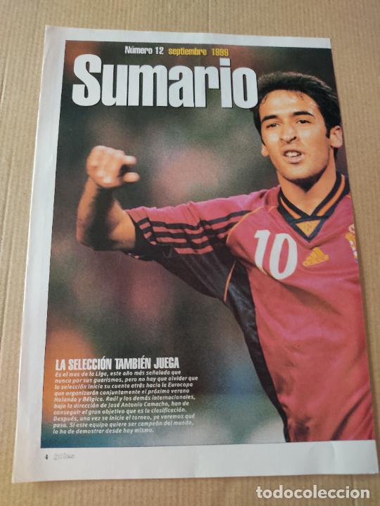Collezionismo sportivo: RAUL GONZALEZ ESPA&Ntilde;A SELECCI&Oacute;N ESPA&Ntilde;OLA POSTER CARTEL 1 PAG REVISTA SOLO GOLES A&Ntilde;OS 90