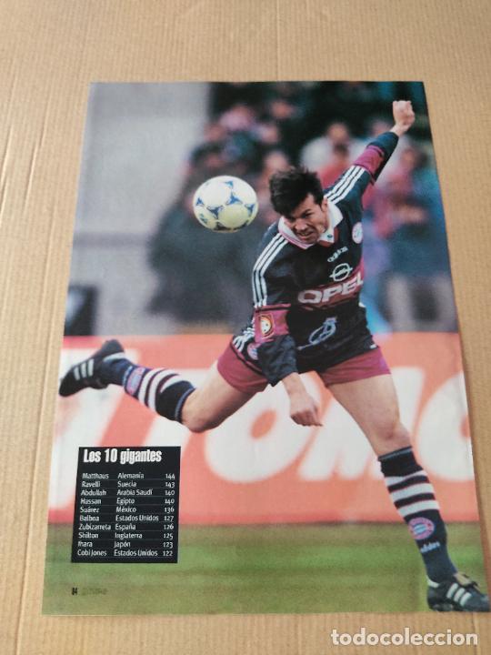 Sammelleidenschaft Sport: LOTHAR MATTHAUS BAYERN MUNICH POSTER CARTEL 1 PAG REVISTA SOLO GOLES A&Ntilde;OS 90 + ATHLETIC CLUB BILBAO