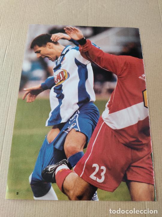 Sammelleidenschaft Sport: GALCA ESPANYOL TIPO POSTER 1 PAG REVISTA SOLO GOLES A&Ntilde;OS 90 - 2000 + ENTREVISTA MICHEL SALGADO