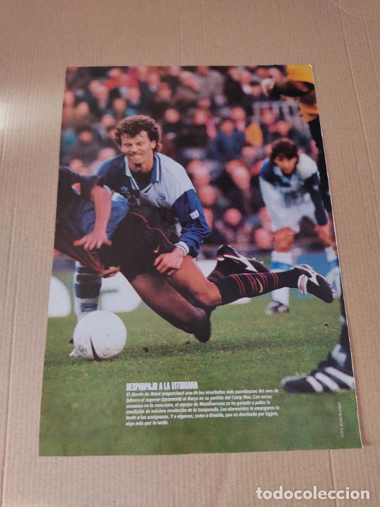 Sammelleidenschaft Sport: DAN EGGEN DEPORTIVO ALAVES TIPO POSTER 1 PAG REVISTA SOLO GOLES A&Ntilde;OS 90 - 2000