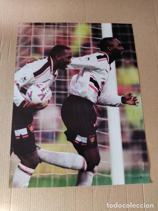 Sammelleidenschaft Sport: DWIGHT YORKE ANDY COLE MANCHESTER UNITED POSTER 1 PAG REVISTA SOLO GOLES A&Ntilde;OS 90 - 2000 + ANDY COLE