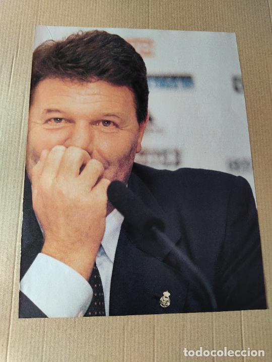 Sammelleidenschaft Sport: JOHN TOSHACK REAL MADRID POSTER 1 PAG REVISTA SOLO GOLES A&Ntilde;OS 90 - 2000 + ENTREVISTA