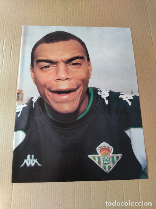 Sammelleidenschaft Sport: DENILSON REAL BETIS POSTER 1 PAG REVISTA SOLO GOLES A&Ntilde;OS 90 - 2000