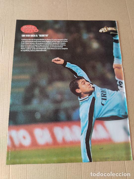 Sammelleidenschaft Sport: CHRISTIAN VIERI LAZIO VEGARD HEGGEM LIVERPOOL DOBLE POSTER 1 PAG REVISTA SOLO GOLES A&Ntilde;OS 90 - 2000