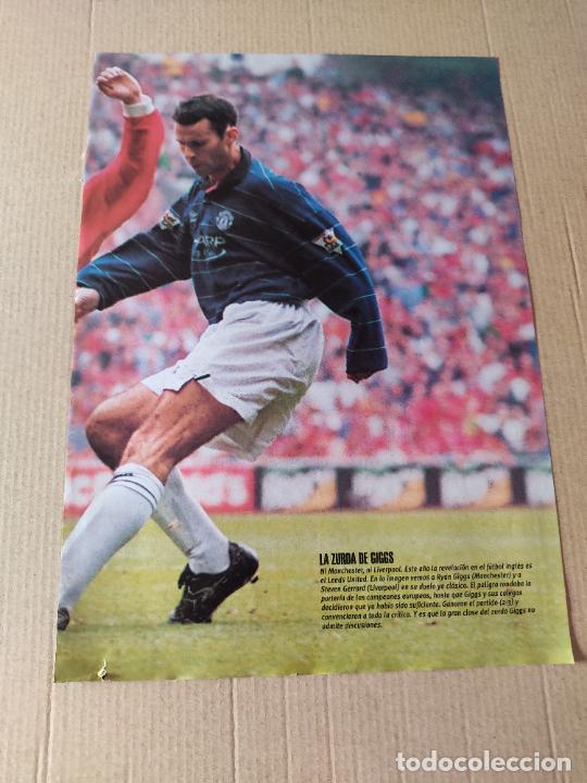 Sammelleidenschaft Sport: RYAN GIGGS MANCHESTER UNITED MU POSTER 1 PAG REVISTA SOLO GOLES A&Ntilde;OS 90 - 2000