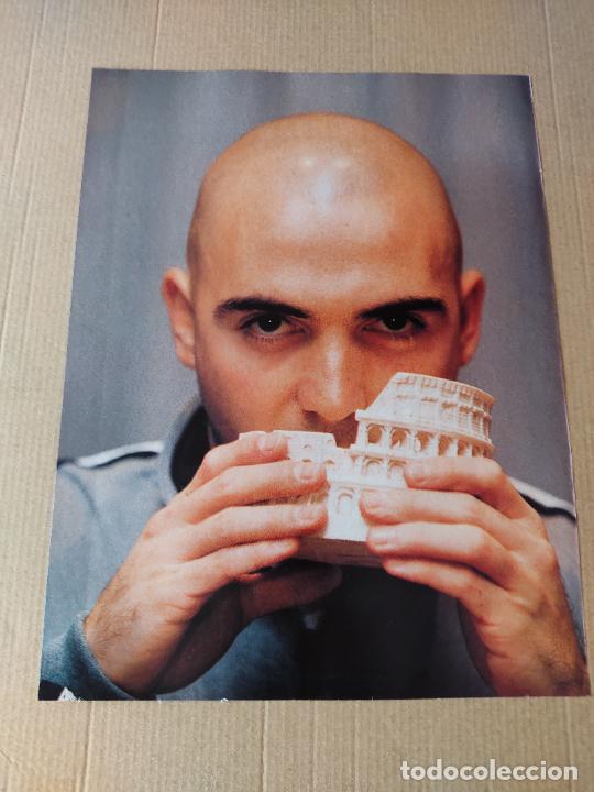 Sammelleidenschaft Sport: IVAN DE LA PE&Ntilde;A BARCELONA BAR&Ccedil;A LAZIO POSTER 1 PAG REVISTA SOLO GOLES A&Ntilde;OS 90