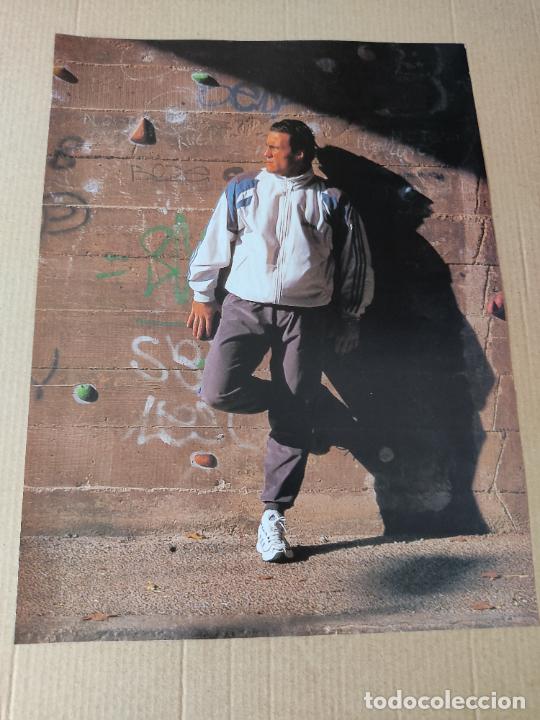 Collectionnisme sportif: TONI JIMENEZ ESPANYOL POSTER 1 PAG REVISTA SOLO GOLES A&Ntilde;OS 90 + OTRO PORTERO