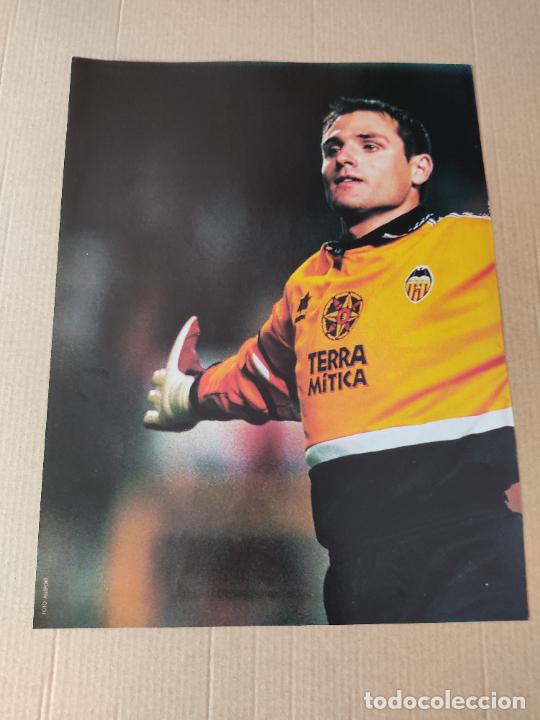 Collectionnisme sportif: SANTI CA&Ntilde;IZARES VALENCIA POSTER 1 PAG REVISTA SOLO GOLES A&Ntilde;OS 90