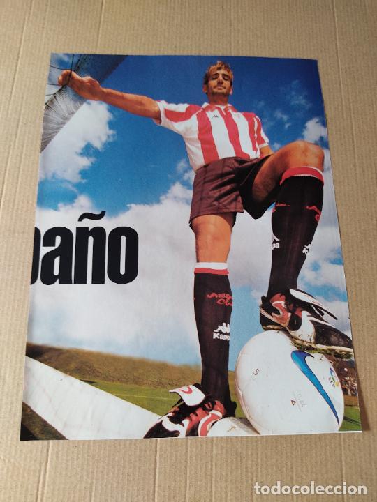 Sammelleidenschaft Sport: ISMAEL URZAIZ ATHLETIC CLUB BILBAO POSTER 1 PAG REVISTA SOLO GOLES A&Ntilde;OS 90