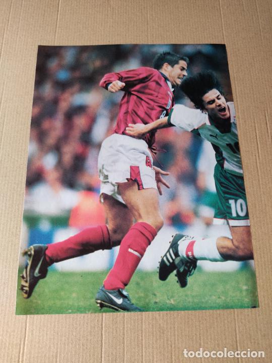 Sammelleidenschaft Sport: JAMIE REDKNAPP INGLATERRA MILEN PETKOV BULGARIA POSTER 1 PAG REVISTA SOLO GOLES A&Ntilde;OS 90 ESQUI NIEVE